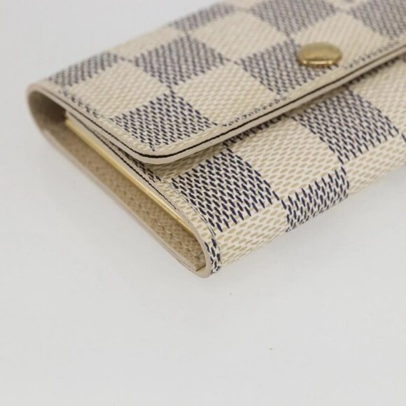 LOUIS VUITTON Damier Azur Multicles 6 Key Case N61745 LV Auth 148543V - Picture 2 of 15